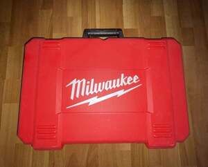 Milwaukee Heavy Duty Plastic Carrying Case for Cordless Power Tool